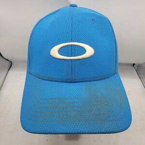 Oakley Adults Blue Hat Cap Adjustable Comfort Casual Outdoors Lightweight